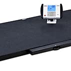 Detecto 12-2357 Portable Digital Stretcher Scale - 1000 x 0.2 lbs & 450 x 0.1 kg BT & WiFi AC Adapter