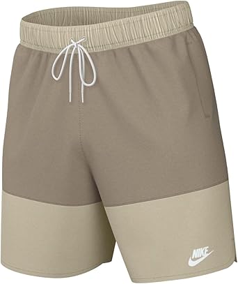 Nike Sport Essential Woven Lined Flow Shorts Mens Beige Size-Medium