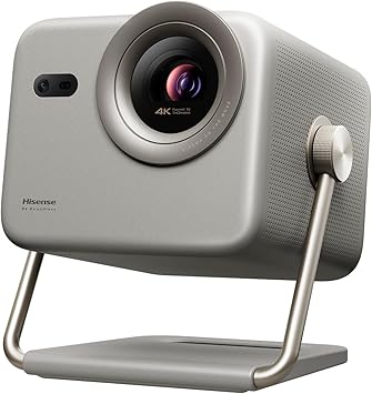 Hisense M2 Pro, Triple Laser Smart Portable Lifestyle Projector, 4K UHD, 65” – 200”, 1,300 Lumens, Dolby Vision,Optical Zoom, Intelligent Screen Adjustments, Vidaa OS, Netflix Included (2025 Model)
