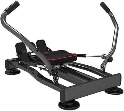 Foldable Rowing Machines Rowing Machine Hydraulic Rower Trainer Indoor Rower Bench Abdominal Fitness Equipment 4 Levels of Resistance Adjustment LCD Display Maximum Load 120kg for Home Gym