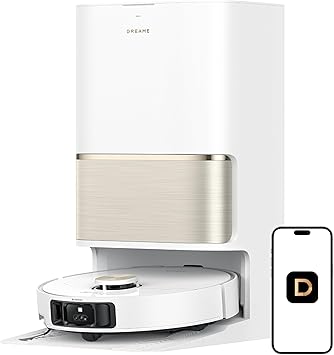 L50 Ultra Robot Vacuum and Mop, 19,500Pa Suction, Self-Cleaning, Auto-Empty, Obstacle Avoidance, Dual Brush, Smart Home Cleaning Solution, White