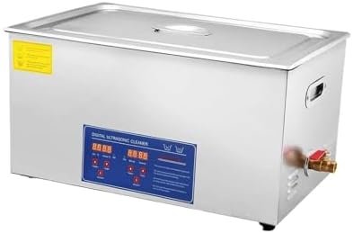 High-Efficiency 2L Stainless Steel Jewelry & Watch Cleaner with Digital Timer - Ultra Cleaner for Accessories, Eyeglasses, Watches & More