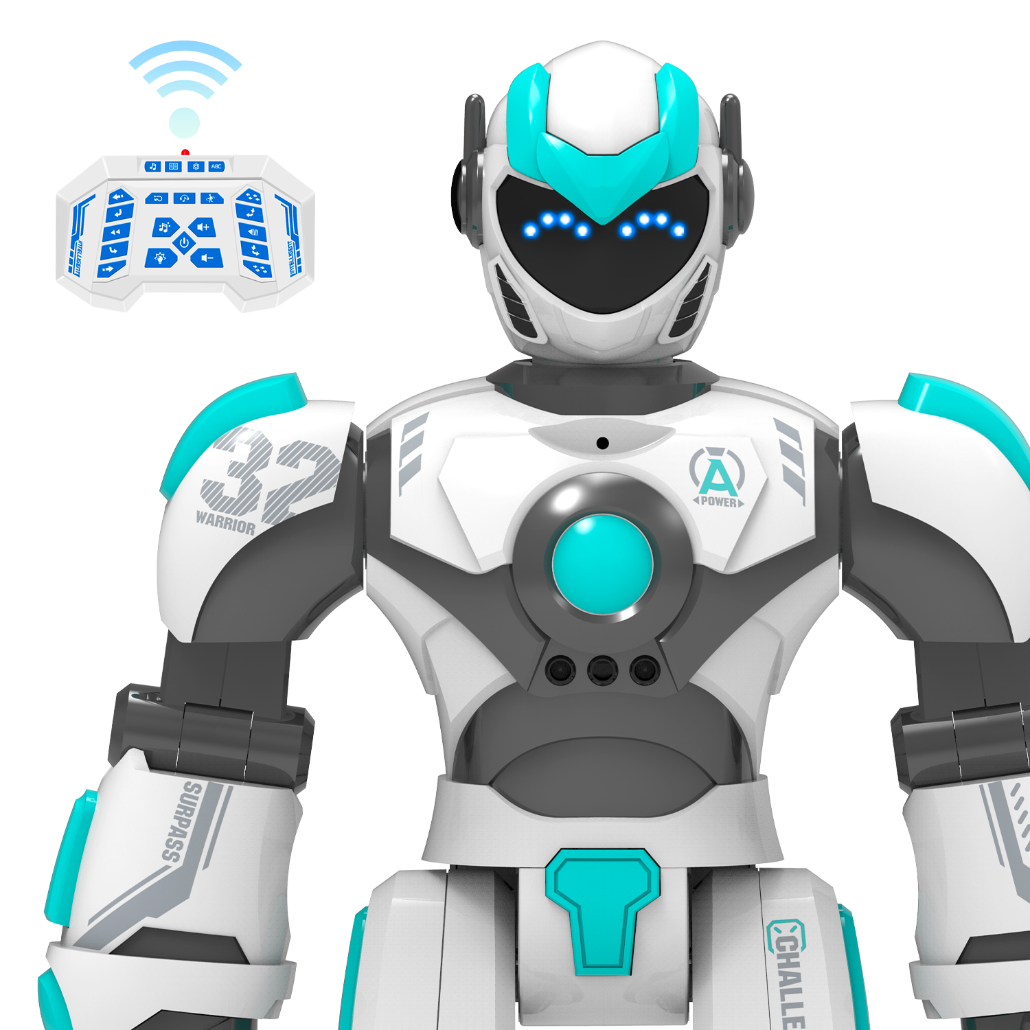 Kids Educational Toys Smart Intelligent Robots Technology Ai Rc Programming Remote Control Stunt Robot 